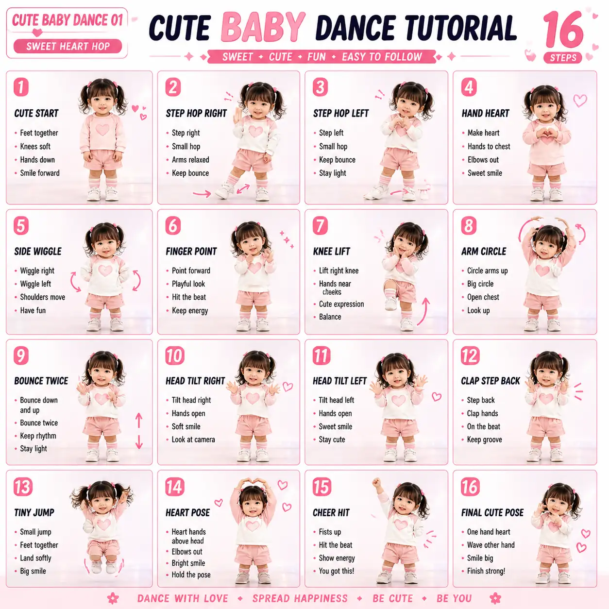 Cute Baby Dance 01
